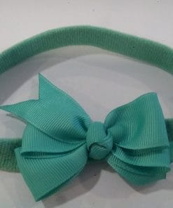 Diademas Lazo Verde Agua