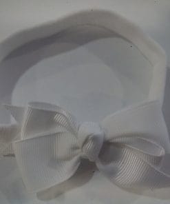 Diademas Lazo Blanco