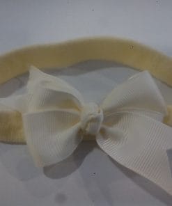 Diademas Lazo Marfil