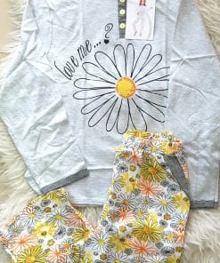 PIJAMA MANGA LARGA NIÑA FINITO ALGODÓN M. 204005 MUSLHER