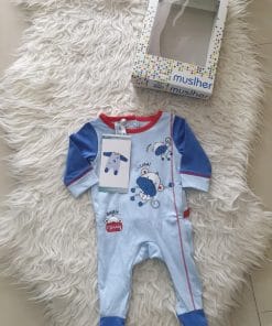 PELELE M/L NIÑO 100%ALGODÓN ESTAMPADO MONITOS M. 211007 MUSLHER