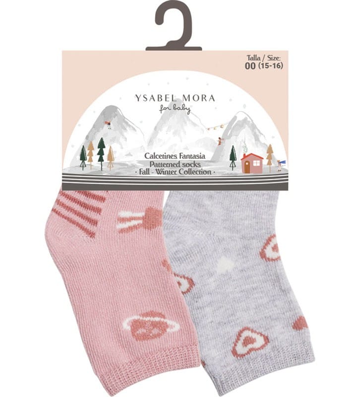 YSABEL MORA Pack 2 Calze Lunghe 10 Denari - Polsino Antipressione E Punta Invisibile - Marrone - Taglia Unica - 6