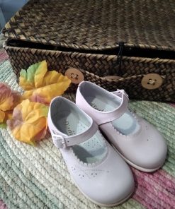 MERCEDITA CLÁSICA PIEL GRABADA M.6289 ROSA OLIMPO