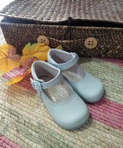 MERCEDITA PIEL “ALTA POR DETRÁS” M.6318 CELESTE