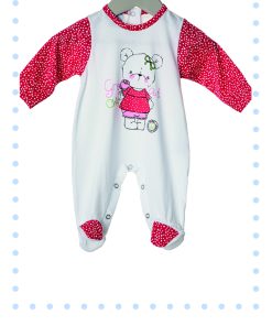 PELELE M/L ESTAMPADO OSITA M. 221010 MUSLHER