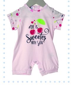 PELELE M/C ESTAMPADO CEREZAS M. 221013 MUSLHER