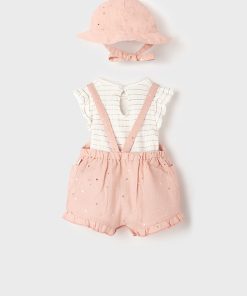 conjunto peto ecofriends con gorro recien nacida nina id 22 01621 057 L 5