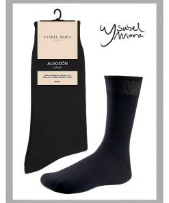 CALCETÍN M.22343/NEGRO DE CABALLERO DE YSABEL MORA