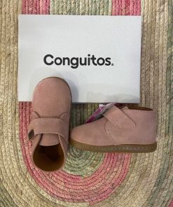 ZAPATO CON VELCRO DE CONGUITOS M.MI141201ANTIQUE