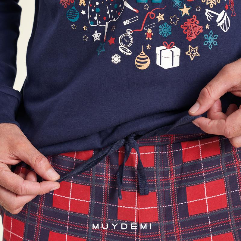 Pijama hombre navideño Cascanueces M. 350038 MUY DEMI 5 PIJAMA INVIERNO HOMBRE 1 1