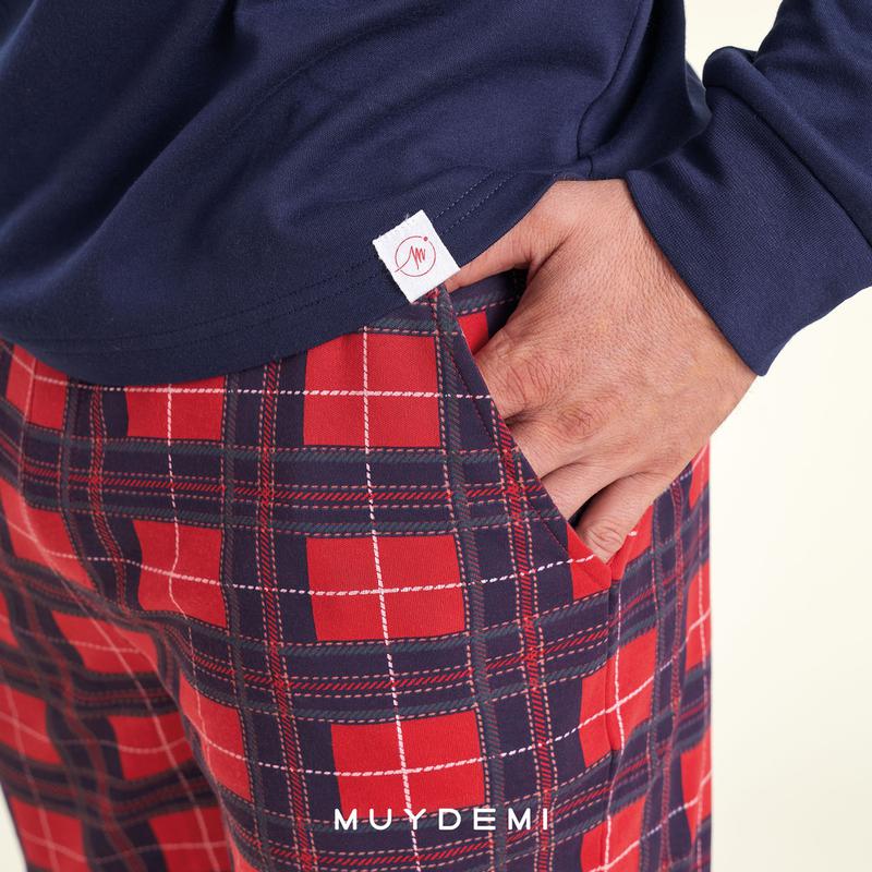 Pijama hombre navideño Cascanueces M. 350038 MUY DEMI 4 PIJAMA INVIERNO HOMBRE 2 1