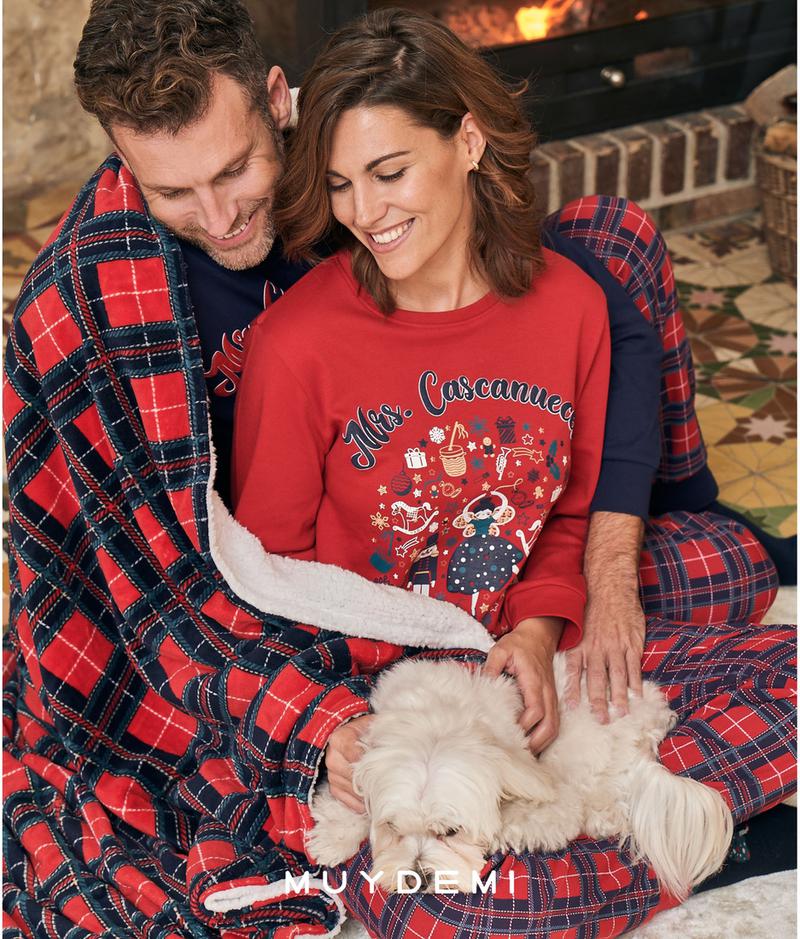 Pijama hombre navideño Cascanueces M. 350038 MUY DEMI 3 PIJAMA INVIERNO HOMBRE 3 1