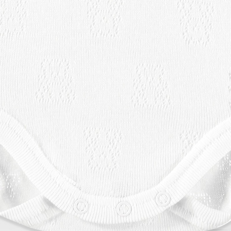 Body Bébé 100% Coton Col Piqué - Bas De Pyjama Pour Nouveau-né 1-3 Mois, Doux Et Respirant, Mixte - 11