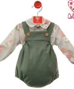 Conjunto bebé verde empolvado 2 piezas Del Sur M. 1031 5 1031