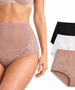 braga alta con blonda M.1670 Morean color tierra