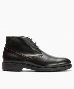 BOTÍN VESTIR CABALLERO EN PIEL M.4951 NEGRO DE PITILLOS