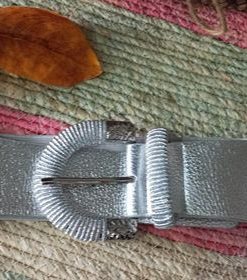 CINTURÓN PLATA ELÁSTICO M.C51-PLATA