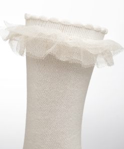 calcetines altos con lazo doble de terciopelogross grain 1