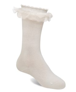 calcetines altos con lazo doble de terciopelogross grain