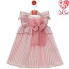 del sur vestido para nina nerja rosa dulce