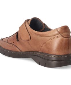 pitillos sandalia cerrada velcro piel hombre 2