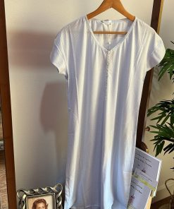 CAMISÓN DORMIR SRA M. CA248053 LUNARES CELESTE