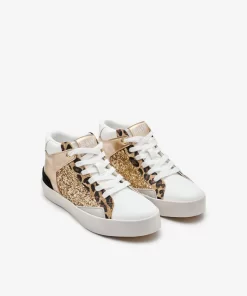 b w junior zapatos sneakers basket leopard glitter high top sneakers b w 54681200755019 700x