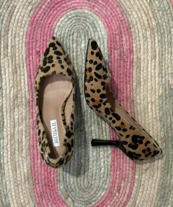 ZAPATO DE TACÓN ESTAMPADO M.A-37 LEOPARDO