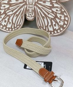 CINTURON ÉLASTICO NIÑO BEIGE M.ELA-NI2