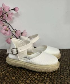 ESPARTOS NIÑA M.115 BLANCO