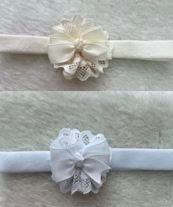 FELPA BEBÉ ENCAJE CON LAZADA M. LAZADA Y ENCAJE (DISPONIBLE 2 COLORES)