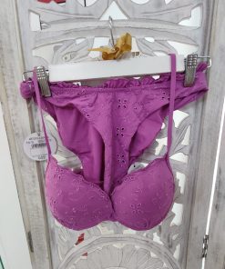 BIKINI PUSH UP PERFORADO M. B24016 BUGANVILLA RAE