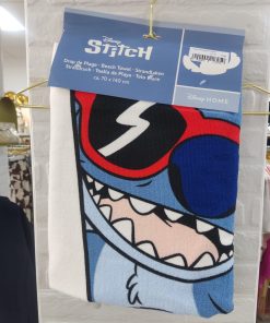 TOALLA PLAYA M. STITCH SURFERO