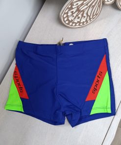 BAÑADOR LICRA NIÑO M. T6010 SPORT AZUL ELÉCTRICO