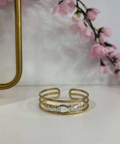 PULSERA DORADA DE ACERO M.P4/PZP