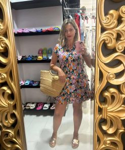 VESTIDO FLORAL CAMISERO M.SERO/FL