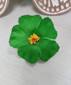 PINZA DE FLOR PARA EL PELO M.FLOR VERDE
