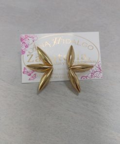 PENDIENTES DORADOS M.HOJA