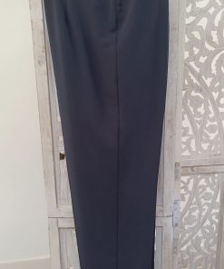 PANTALÓN "PINZA" DE SEÑORA DE VESTIR M.PIZ-AZUL MARINO