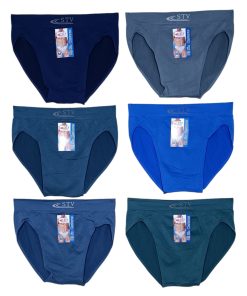 SLIP HOMBRE LYCRA SIN COSTURAS STV M. S7000 STV (VARIOS COLORES DISPONIBLES)