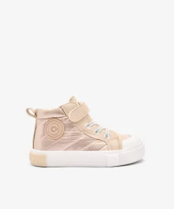 ZAPATILLAS ALTAS TIRA DORADA DE CONGUITOS M.COSH264026-GOLD-22 9 conguitos zapatos sneakers basket gold high strap sneakers 1178351690 700x