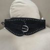 CINTURON NEGRO PLATA 1