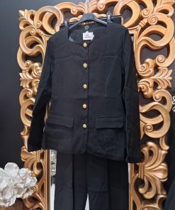 TRAJE DE CHAQUETA Y PANTALÓN M.TR-NEGRO