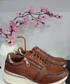 ZAPATO DEPORTIVO CÓMODO "24 HORAS" M.E77702-23 CAMEL