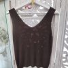 TOP DE HILO MARRON