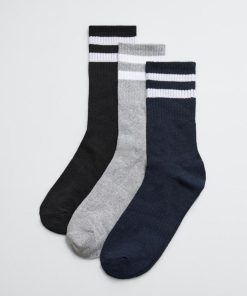 PACK DE  3 UNID CALCETÍN DEPORTIVO +VENDIDO M. 22968 (VARIOS COLORES Y TALLAS) YSABEL MORA