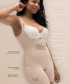 BODY-UP REDUCTOR MUJER M. 19051 (NEGRO Y NUDE A ELEGIR) YSABEL MORA