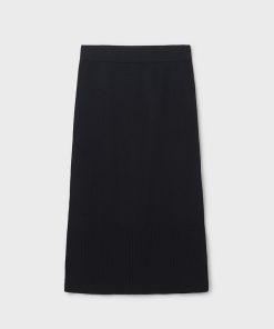 Falda midi tricot chica M. 7904 NEGRO MAYORAL