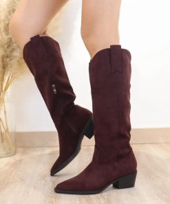 BOTA ALTA DE ANTELINA M.5806-B-RA BURDEOS