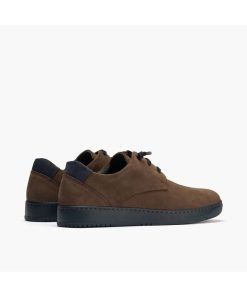blucher pitillos hombre cordon elastico y plantilla extraible marron 2